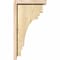 Ekena Millwork Pescadero Rough Sawn Corbel w/Backplate, Douglas Fir, 6"W x 10"D x 18"H COR06X10X18PEC01RDF - alternate 2